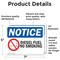 Signmission Diesel Fuel No Smoking OSHA Notice Sign, Vinyl Decal, 7in W x 5in L, 2PK OS-2PACK-NS-D-57-L-15406 - alternate 3